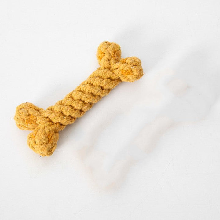 Jouet amusant pour chien, corde CleanChew pour un nettoyage des dents efficace et une meilleure hygiène.