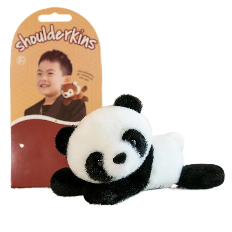 Jolie peluche animale magnétique pour épaule, design adorable, un cadeau d'enfant ou objet de collection.