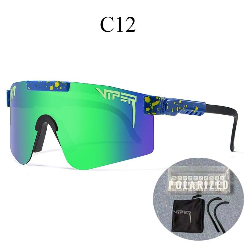 Lunettes de soleil polarisées unisexe, écran UV400 pour le sport, protection des yeux en plein air.