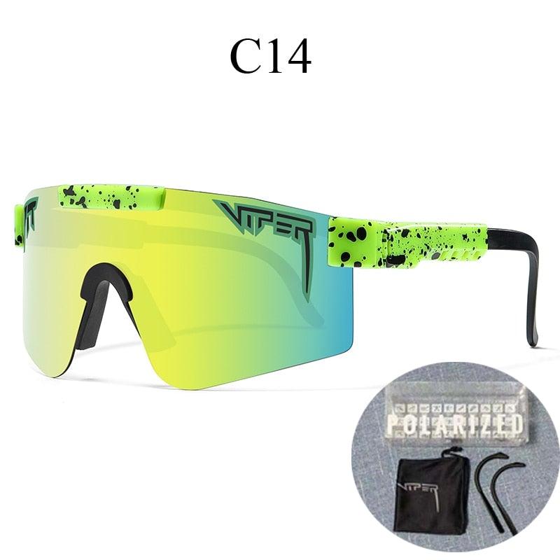 Lunettes de soleil de performance, écran UV400 pour sports, améliore la vision en plein air.