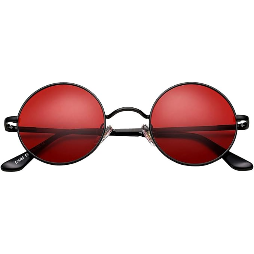 Élevez votre look avec ces lunettes de soleil rondes rétro polarisées unisexes, un accessoire mode essentiel.