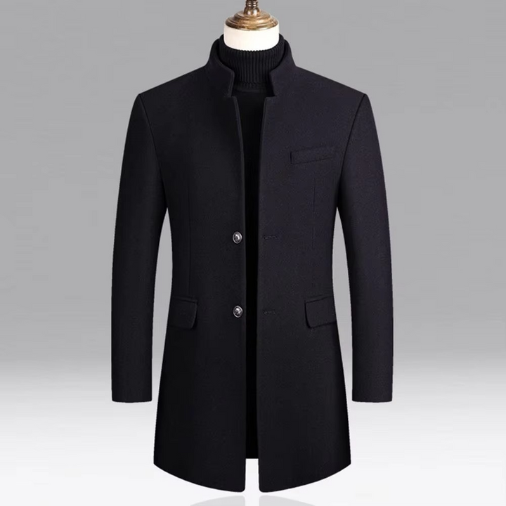 Manteau homme hiver coupe ajustée, élégant. Parfait pour le bureau ou un style décontracté chic et confortable.