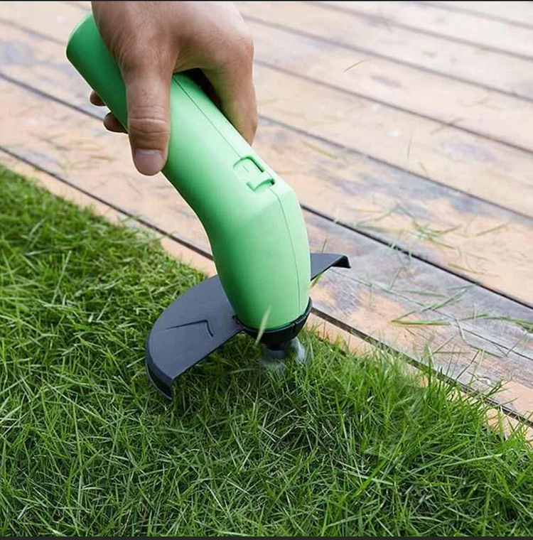 Désherbeur sans fil autonome, outil portatif léger pour un jardinage sans contrainte et une coupe précise des bordures.
