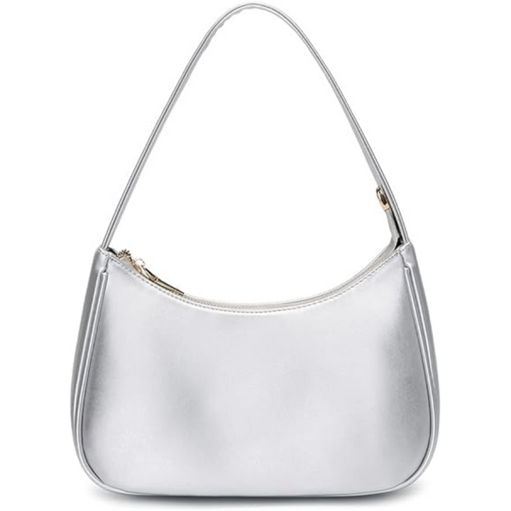Mini sac à main zippé pour femme, disponible en plusieurs couleurs, élégant et pratique pour un porté épaule chic.