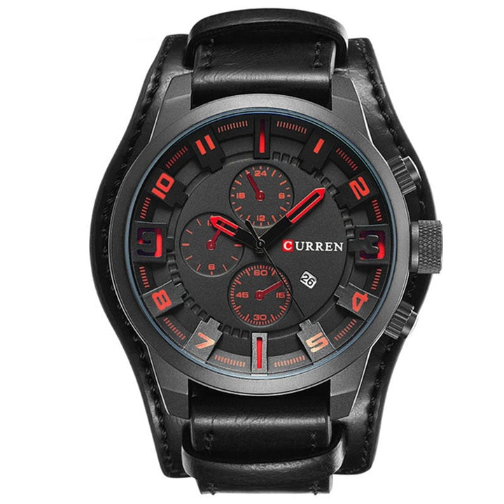 Cadeau homme: montre classique polyvalente au design navigateur. Accessoire élégant et fonctionnel.