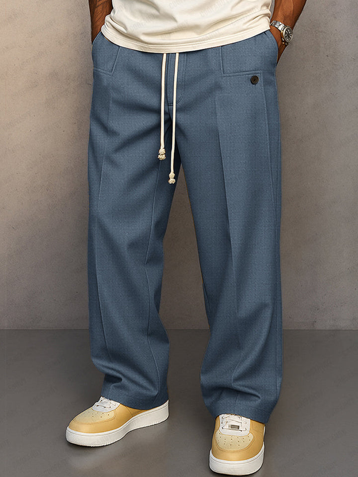 Pantalon chino homme vert kaki, coupe élégante, infroissable, parfait pour le style bureau ou décontracté.