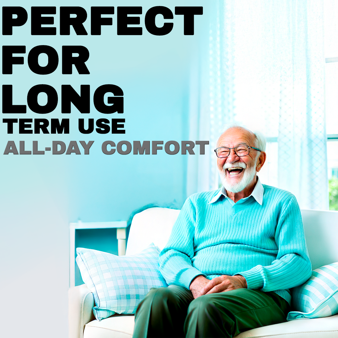 Pantalon urinaire homme anti-fuites, assurant mobilité et protection fiable, idéal pour seniors actifs.