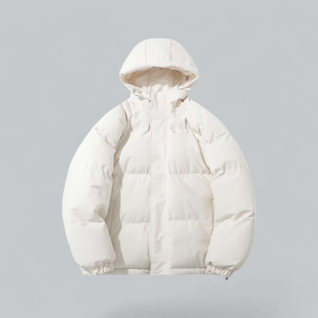 Parka chaude et robuste pour homme, style urbain, avec multiples poches pour un hiver confortable.