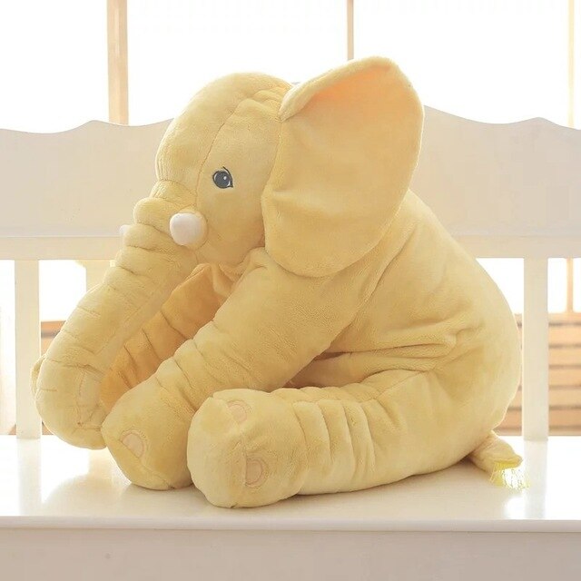Grand éléphant en peluche doux, un ami géant pour bébés et enfants. Idéal pour le sommeil.
