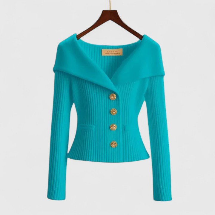 Pull femme très élégant épaules dénudées, un haut chic pour sublimer votre mode féminine.