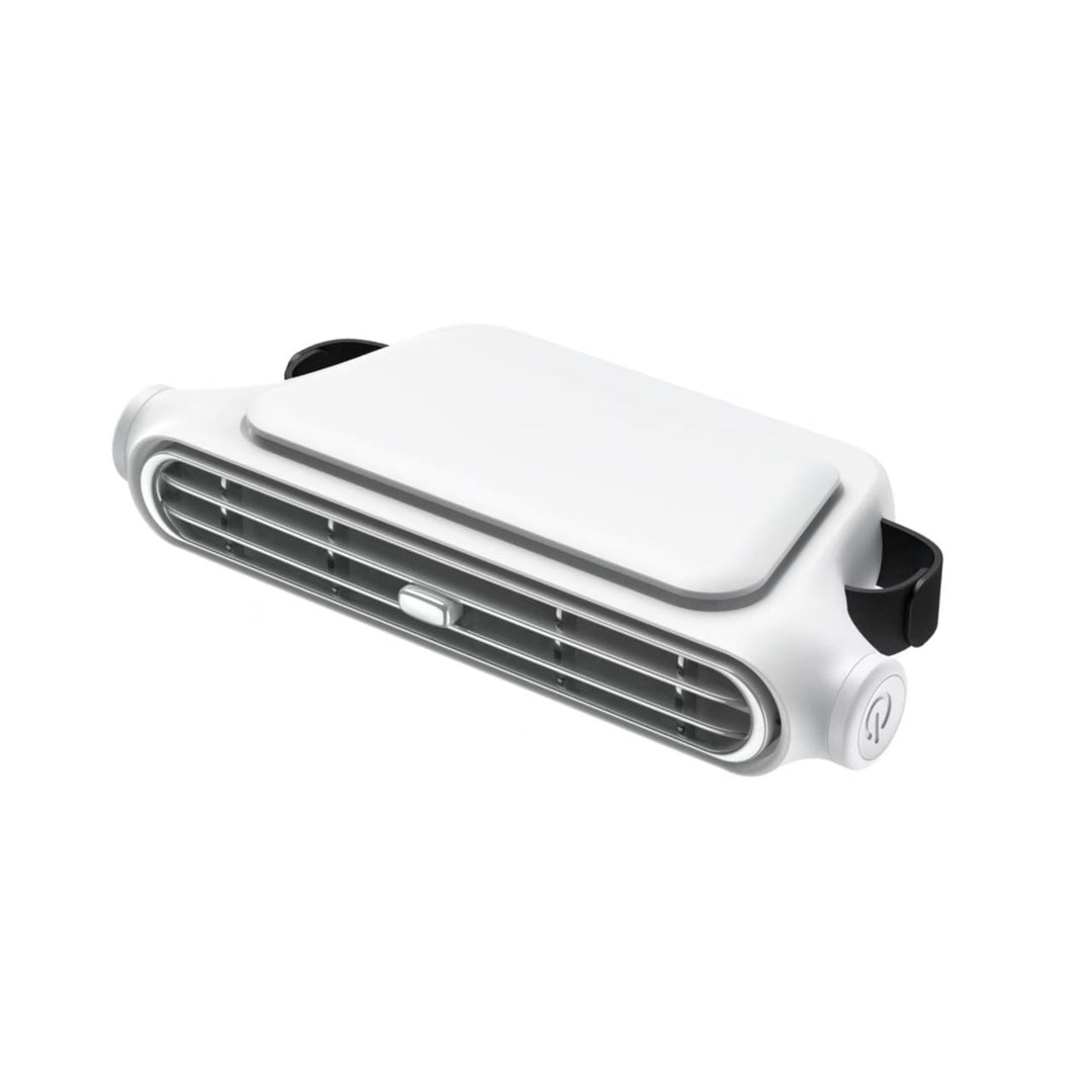 Purificateur ventilateur voiture compact USB pour air frais, homme/femme. Idéal pour accessoire auto silencieux.
