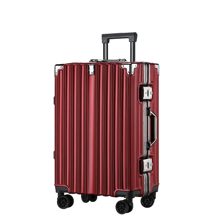 Valise de protection ultime, élégante et roulante, pour un voyage serein.