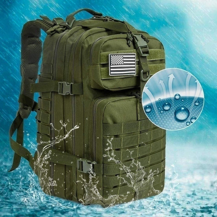 Grand sac à dos 50L polyvalent pour toute aventure, voyage ou besoin quotidien.