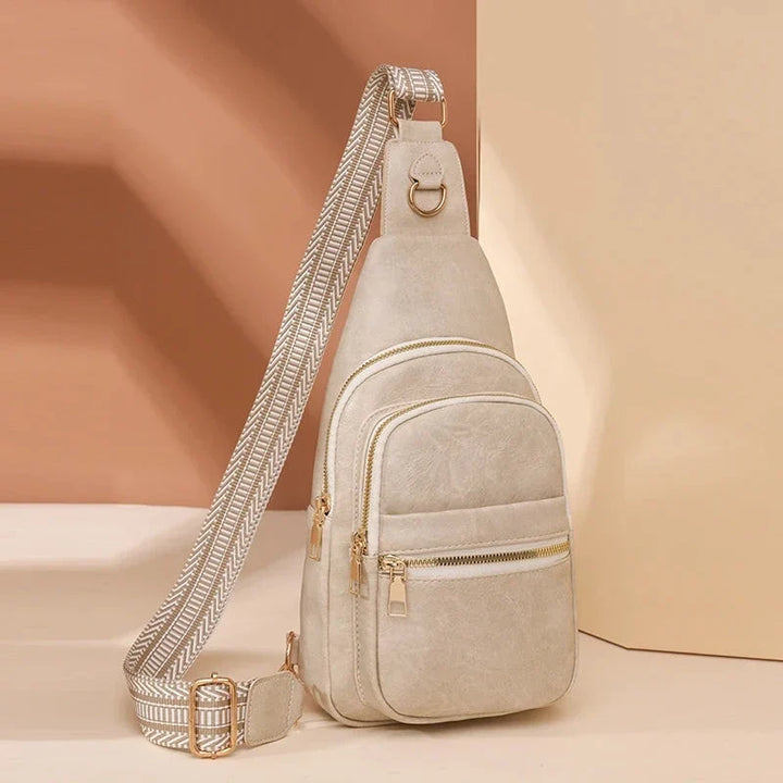 Sac bandoulière femme, sac banane. Cuir PU élégant. Idéal pour le sport et le style urbain.