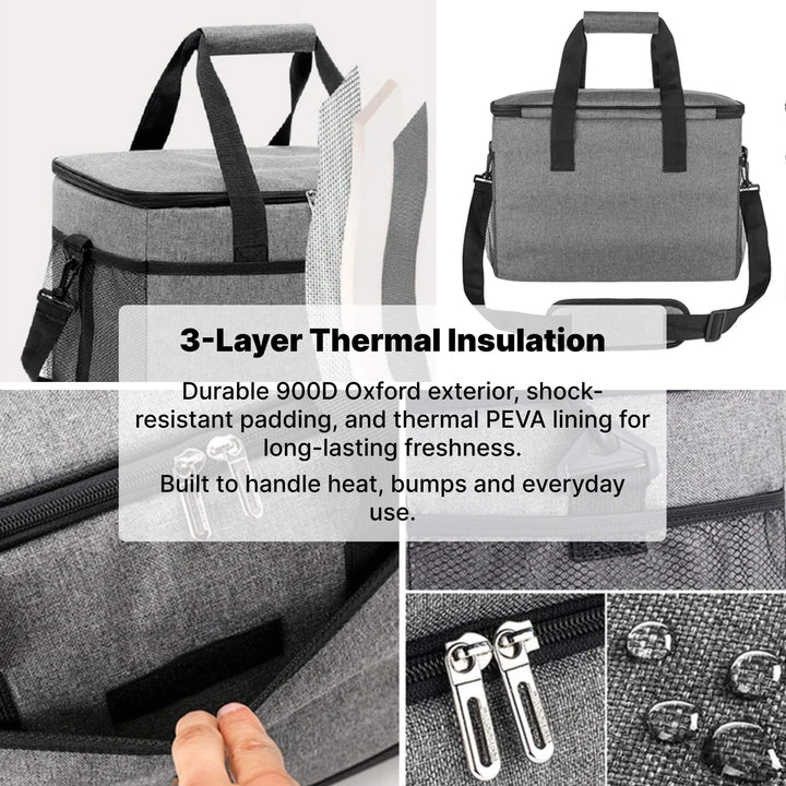 Sac isotherme 33L polyvalent pour pique-nique, plage. Gardez vos boissons et repas frais lors de vos sorties.