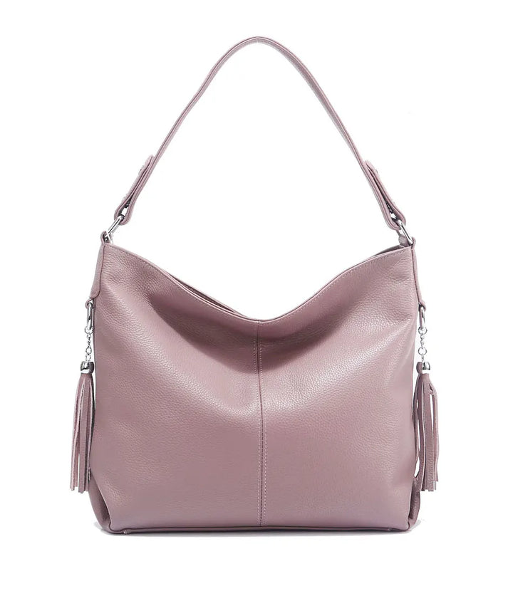 Grand sac épaule femme, avec anses robustes et bandoulière amovible, chic et pratique.