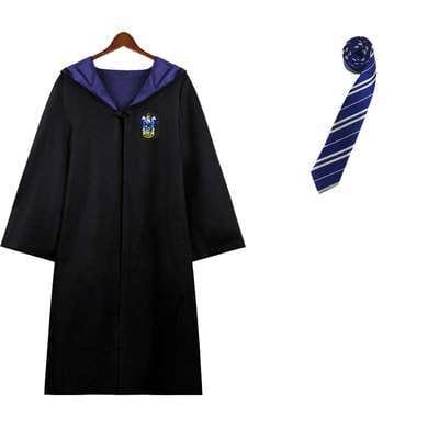 Cape de déguisement Harry Potter Poufsouffle pour enfant, costume de sorcier pour jeux de rôle et carnaval.