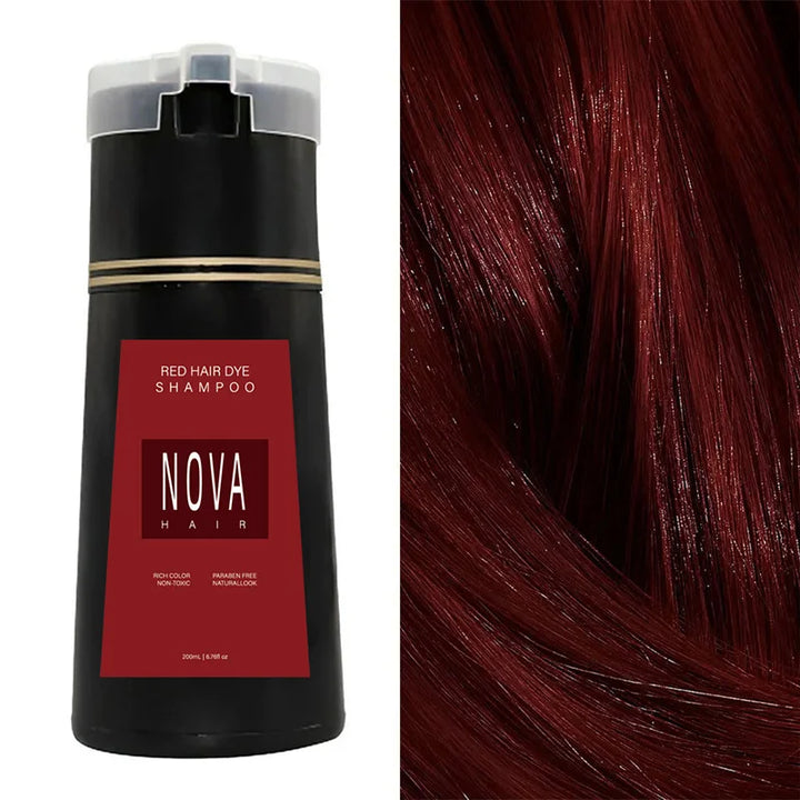 Teinture capillaire rapide : shampooing colorant pour un changement de couleur facile et un soin éclatant.