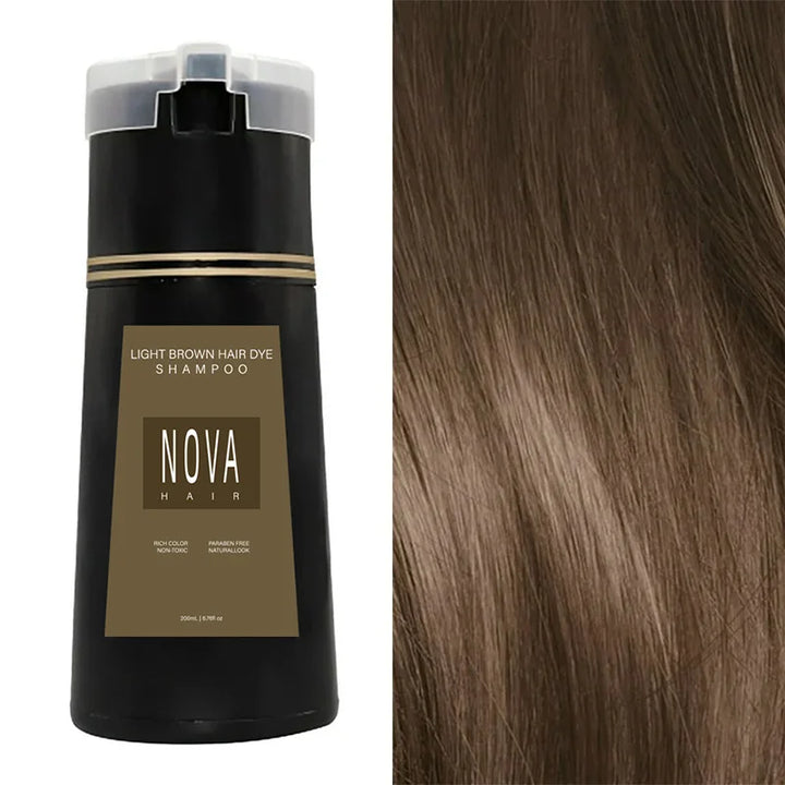 Shampooing colorant rapide pour couvrir les cheveux gris et apporter un éclat naturel à votre couleur.
