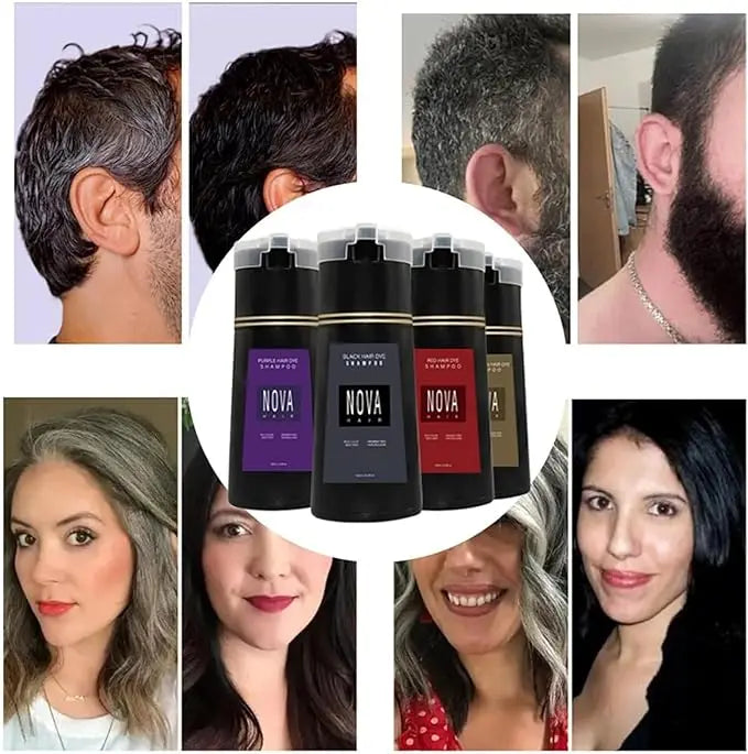 Teinture rapide et soin éclatant : shampooing colorant pour une couleur intense et naturelle des cheveux.