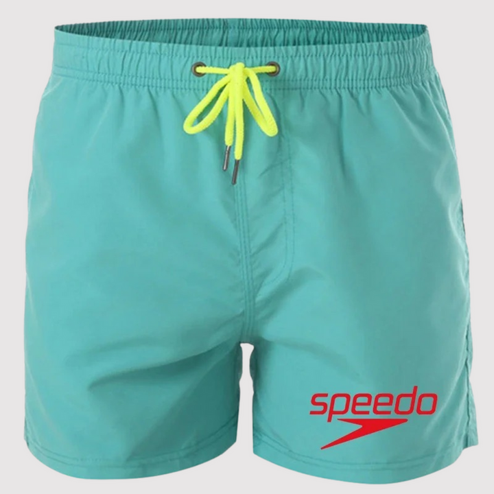 Short de bain homme sportif léger pour natation, plage et piscine. Confort optimal pour l'été.