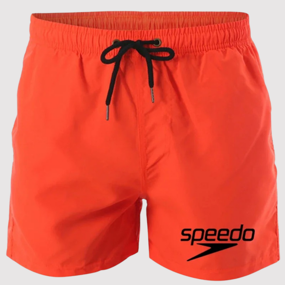 Short de bain homme sportif à séchage rapide, parfait pour la natation et les activités estivales.