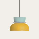 Bleu Clair + Jaune 29x28cm
