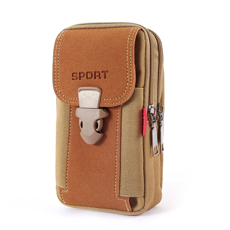 Sac banane homme FlexiPouch, idéal pour un accès rapide et sécurisé à vos affaires personnelles.