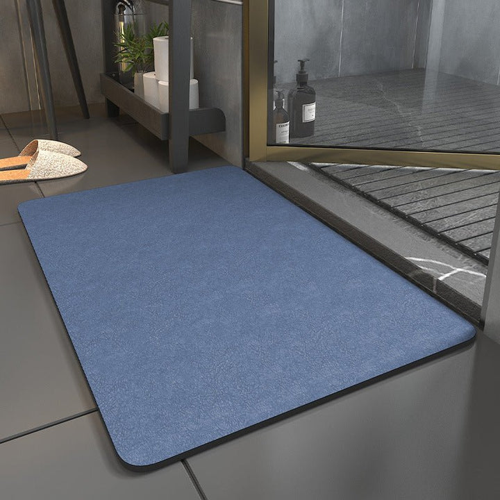 Tapis de bain ultra-absorbant pour salle de bain, séchage rapide, confort sous les pieds après la douche.