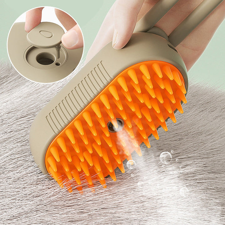 Brosse de toilettage complète pour chiens/chats. Démêle, masse et élimine les poils morts facilement.