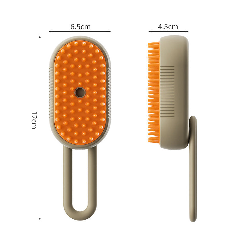 Brosse démêlante qui rend le pelage de votre chien ou chat doux, brillant et sans nœuds. Accessoire essentiel.