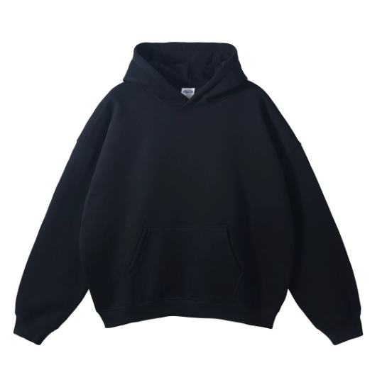 Sweat à capuche homme coupe ample gris chiné, idéal pour un style décontracté confortable mi-saison. Printemps/Automne.