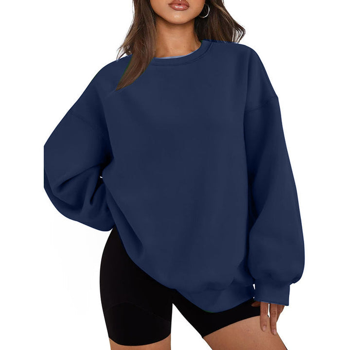 Haut femme ample, style loungewear, parfait avec un legging pour le confort.