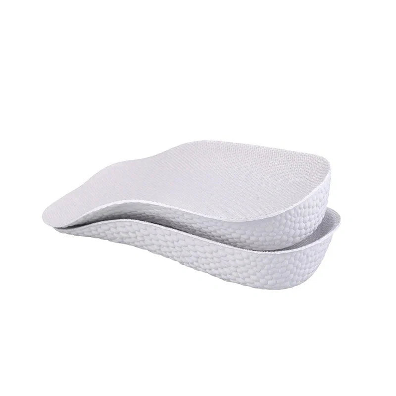 Rehausseurs de semelles pour hommes, améliorant la confiance et la posture avec un soutien orthopédique.
