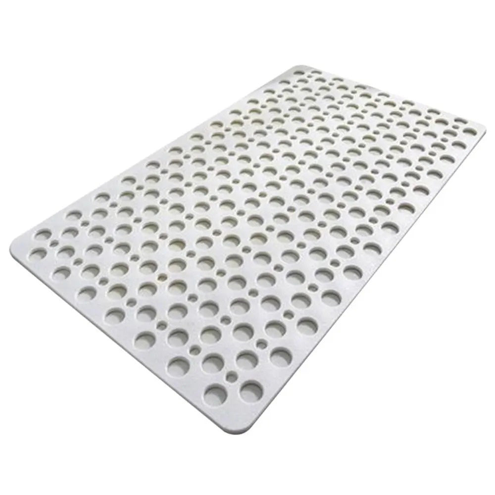 Sécurité maximale avec tapis antidérapant TPE pour baignoire/douche. Idéal salle de bain, famille, enfant et senior.
