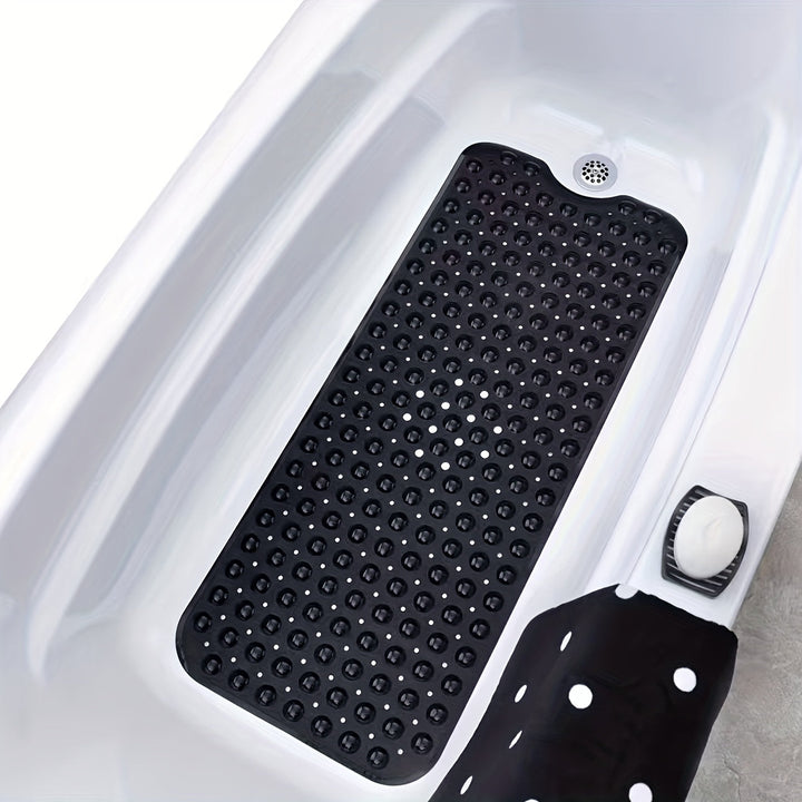 Tapis de bain XL antidérapant, essentiel pour la sécurité et l'hygiène de votre douche. En PVC lavable.