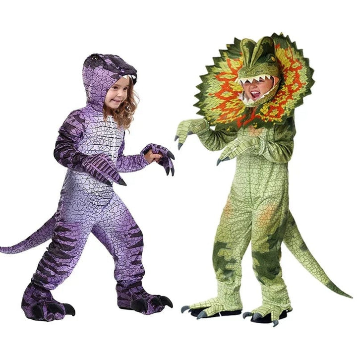 Déguisement dinosaure enfant premium, parfait pour fêtes, jeux et carnaval.