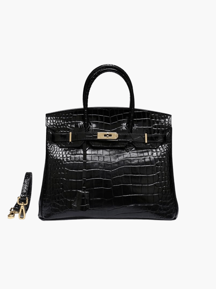 Sac à main femme en cuir, avec une fermeture sécurisée, pour plus de tranquillité.