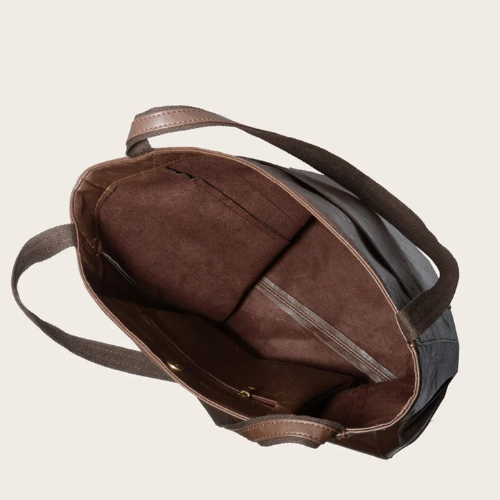 Sac cabas mode pour femme, en cuir PU durable, idéal pour un look quotidien raffiné.