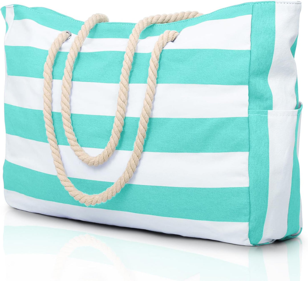 Sac de voyage XXL unisexe et imperméable avec poches, idéal plage, piscine. Grand sac fourre-tout vacances.