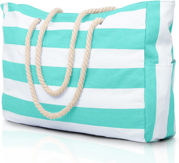 Sac de voyage XXL unisexe et imperméable avec poches, idéal plage, piscine. Grand sac fourre-tout vacances.