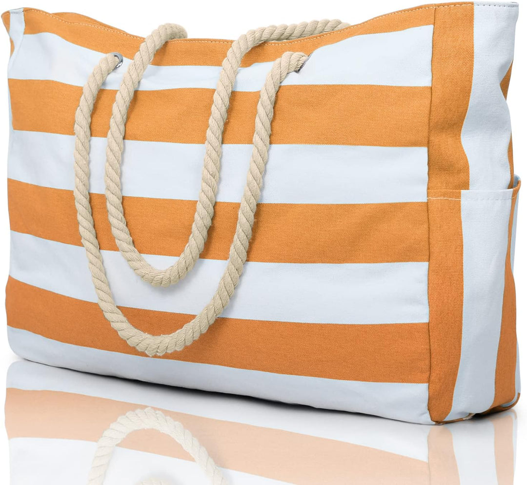 Sac spacieux XXL imperméable unisexe avec poches. Parfait pour la plage, week-end ou piscine. Grand fourre-tout.