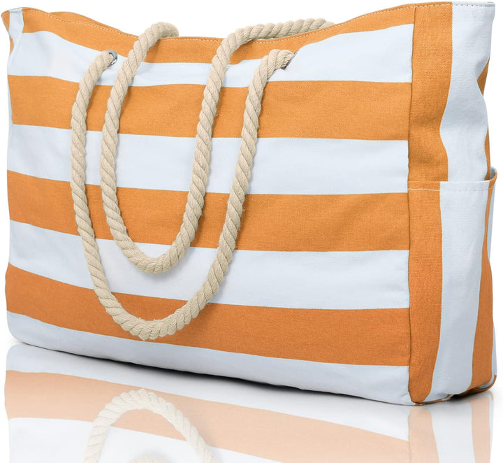 Sac spacieux XXL imperméable unisexe avec poches. Parfait pour la plage, week-end ou piscine. Grand fourre-tout.