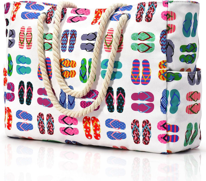Sac de voyage XXL imperméable unisexe avec poches. Organisateur spacieux pour week-end, plage, piscine.