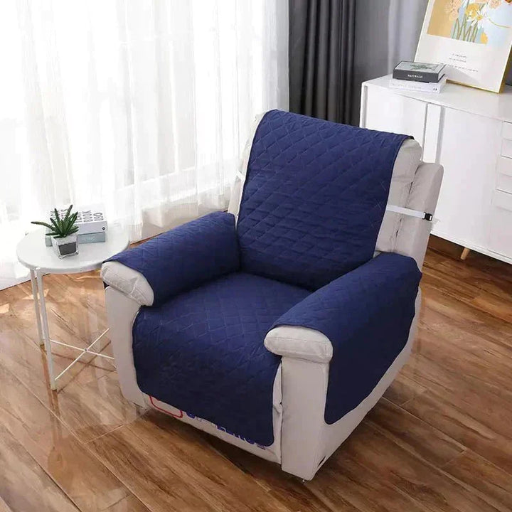 Housse de fauteuil extensible pour une rénovation rapide, protège des animaux et taches.