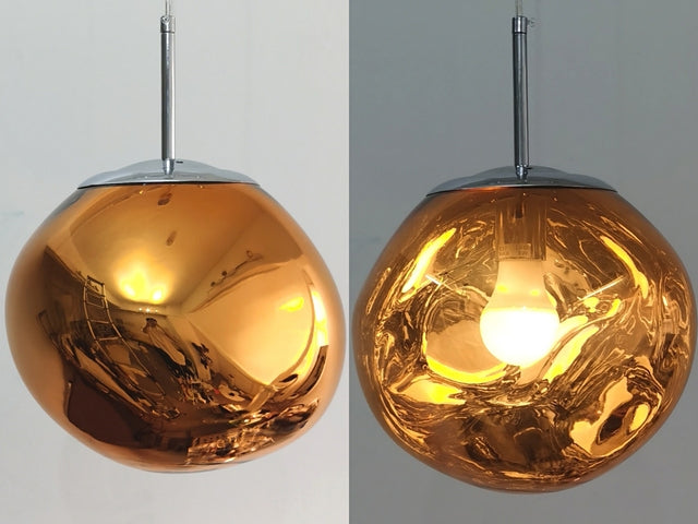 Décoration et lumière: lustre LED design lave pour salon, ambiance moderne.