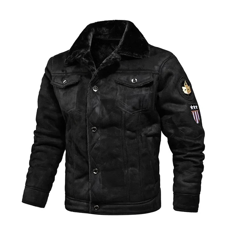 Blouson homme élégant, coupe moderne. Vêtement d'hiver polyvalent pour mode masculine, assure confort et chaleur.