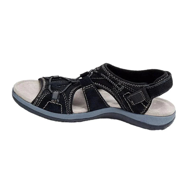 Confort quotidien avec les sandales orthopédiques Euphoria Elegance pour femmes.