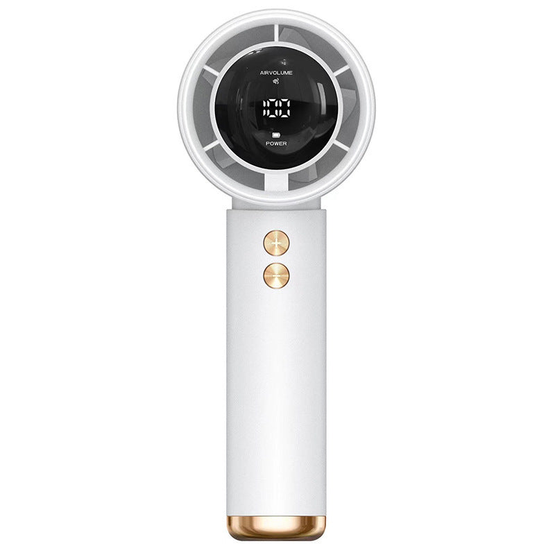 Ventilateur rechargeable pour femme, léger et discret, apporte une fraîcheur bienvenue lors des journées chaudes d'été.