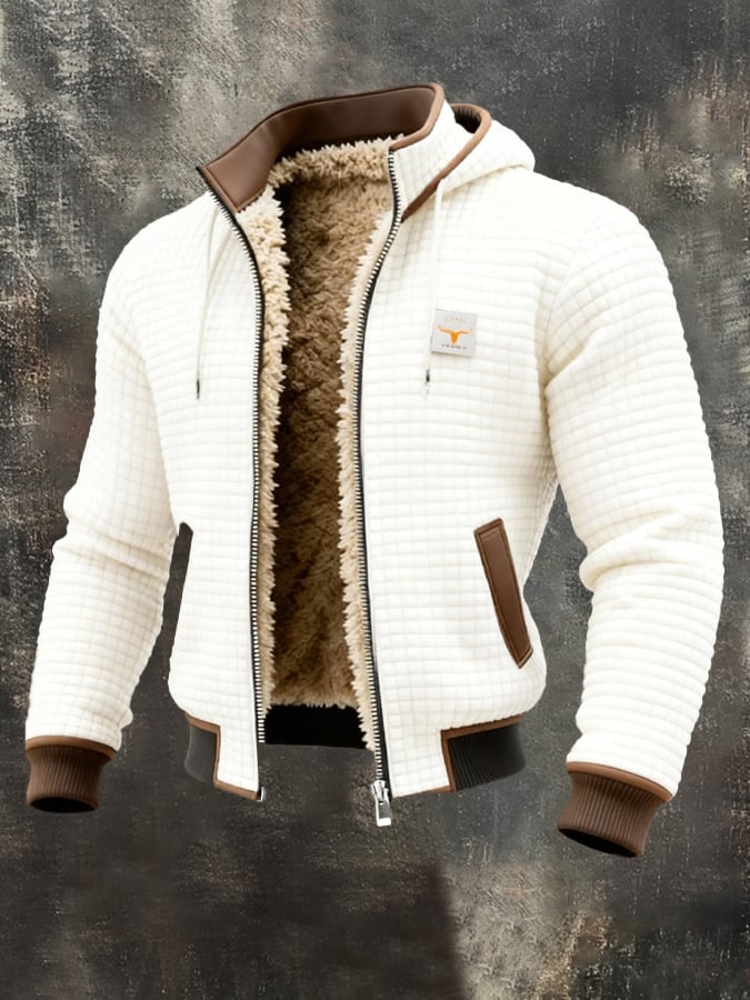 Veste homme ultra chaude et matelassée, conçue pour un confort thermique optimal en hiver.